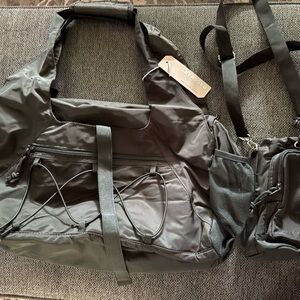 Black Utility Men's Bag